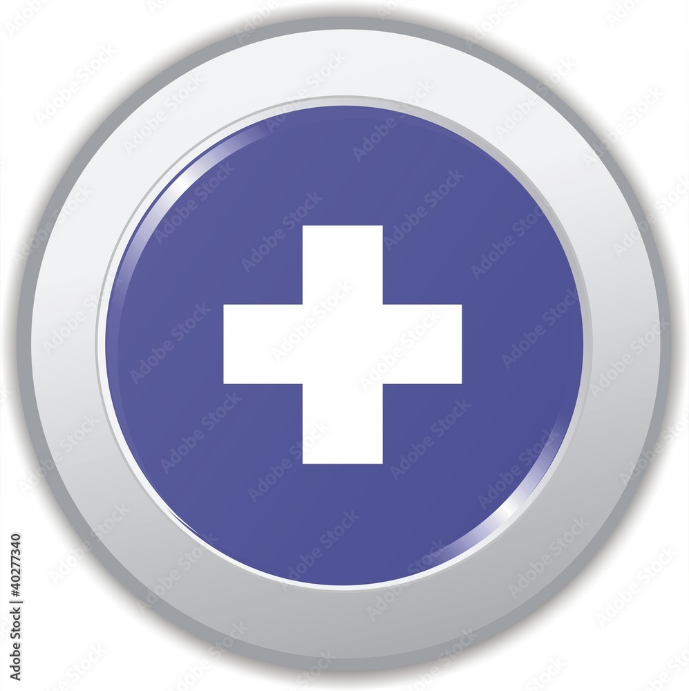 bouton croix bouton croix