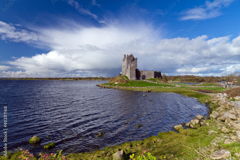 Dunguaire castle near Kinvarra in Co. Galway, Ireland