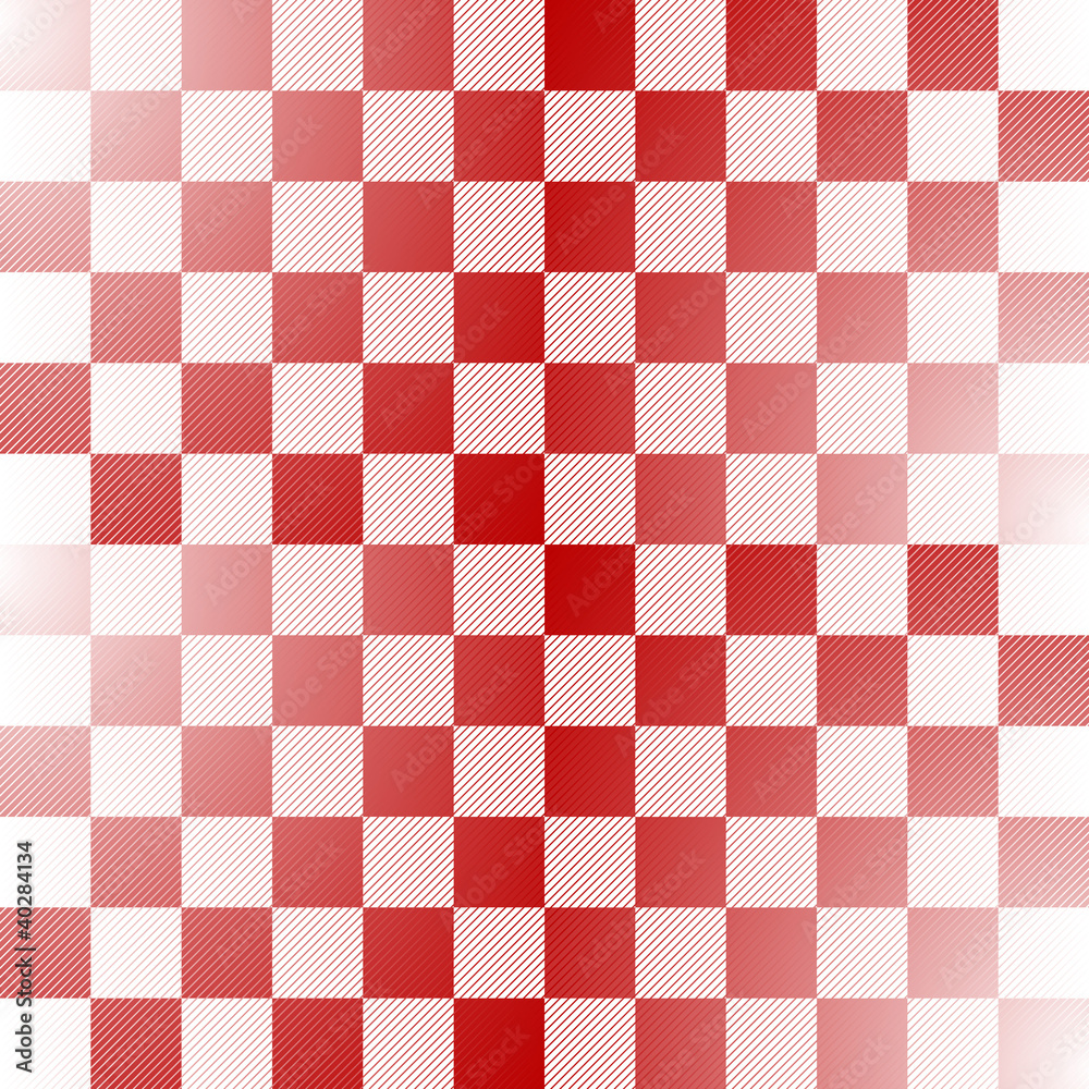Seamless red-white checkered pattern Seamless red-white checkered pattern