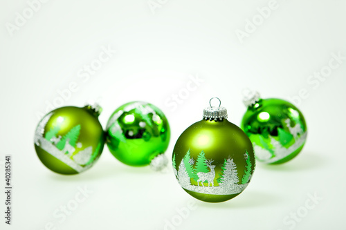 Green ornament