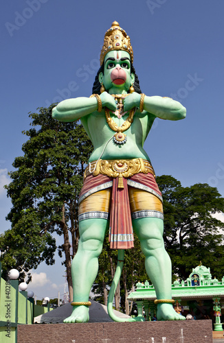 Hanuman statue at Batu Caves, Kuala Lumpur