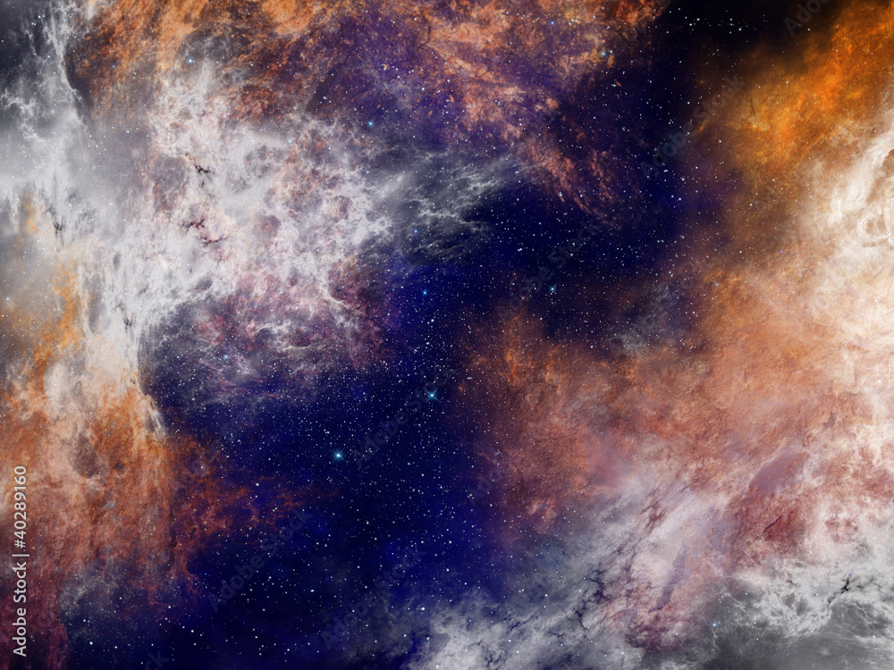 Nebula space background