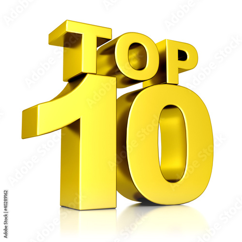Фотография 3d golden top 10