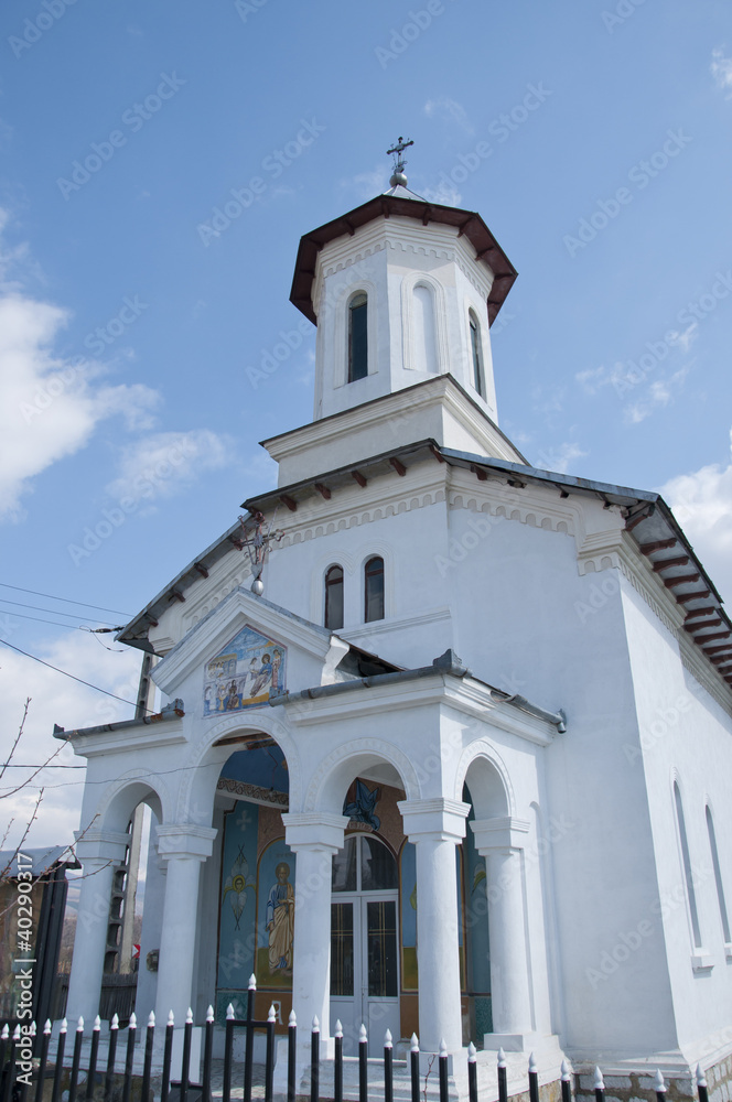 Beautiful orthodox church in Romania