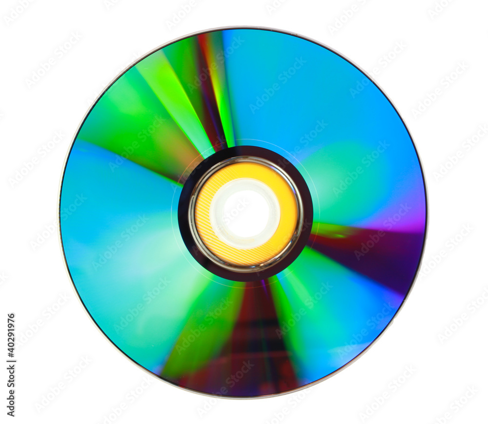 closes – up CD texture in white background closes – up CD texture in white background
