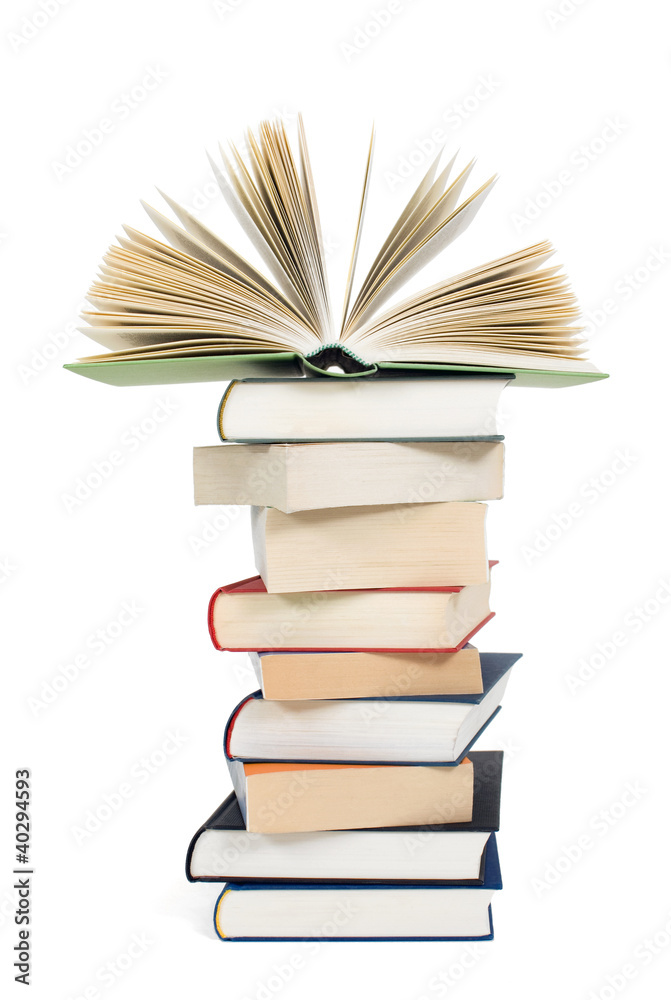 Bücherstapel StockFoto Adobe Stock