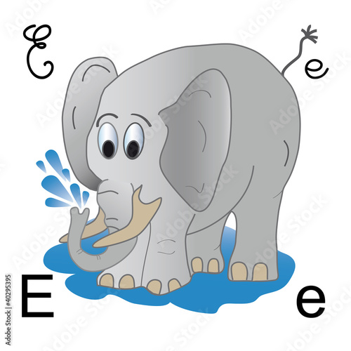 E come Elefante - Alphabet school