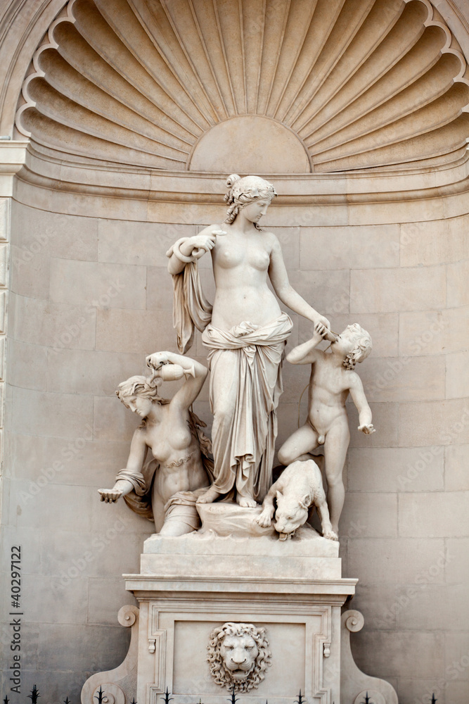 Thetis statue , Trieste