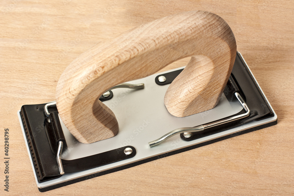 Obraz premium Sandpaper tool