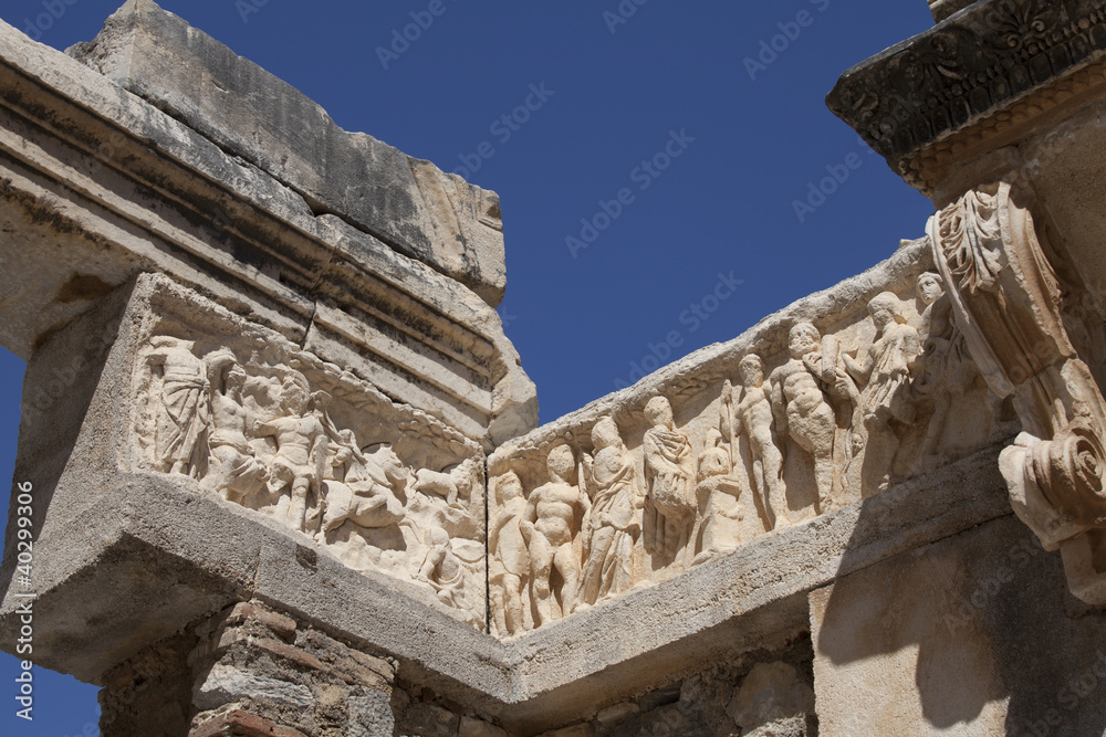 Deail from Hadrian Temple, Ephesus