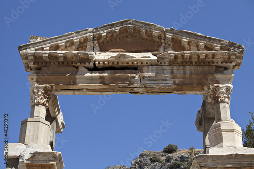 The Fountain of Traianus, Ephesus photo