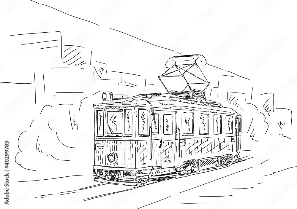 Historic tram