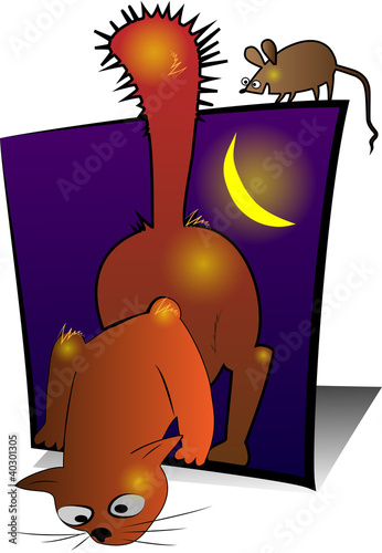 Кошка и мышка 2