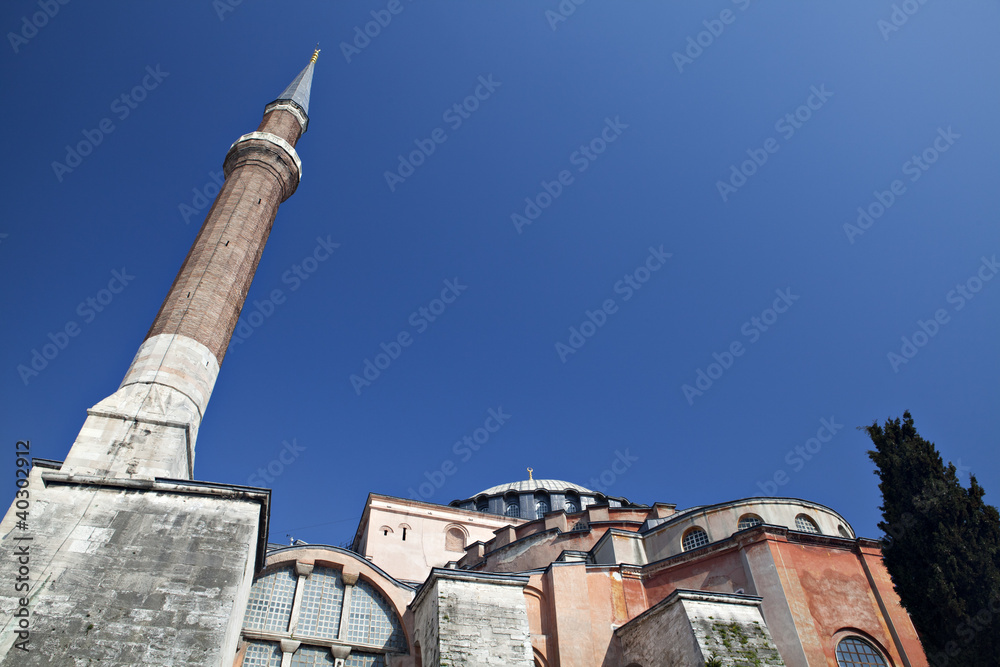 Fototapeta premium Hagia Sophia Museum, Istanbul, Turkey