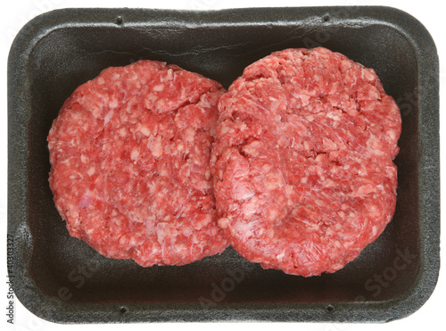Pack of Raw Beef Burgers