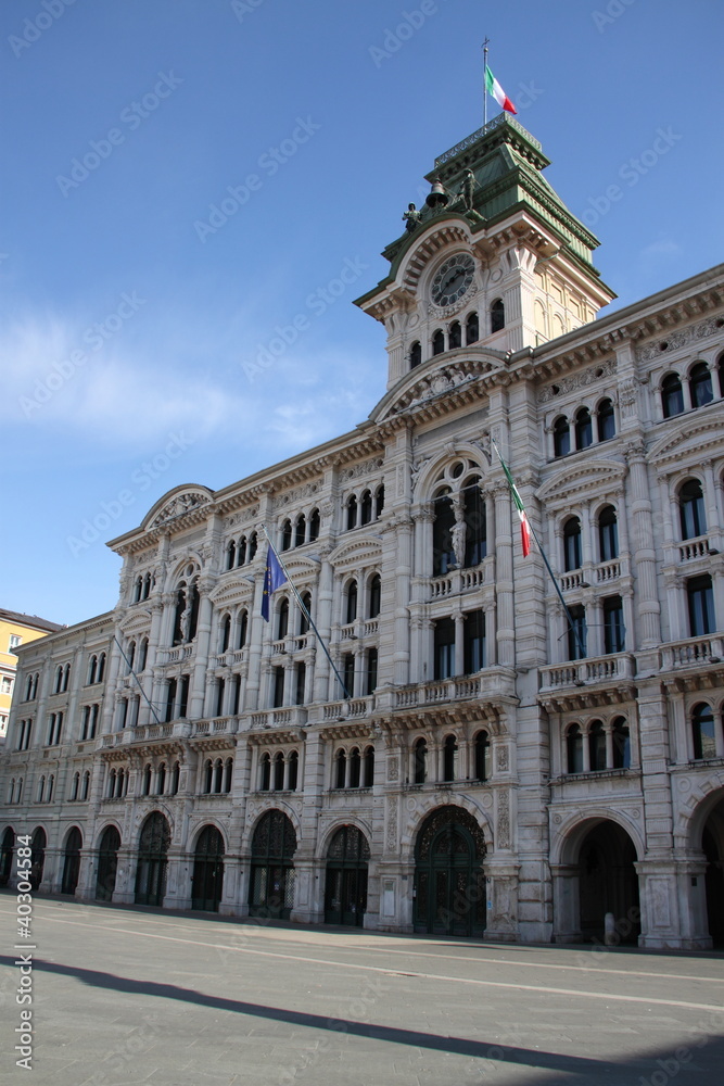 Facade of a renaissance palace