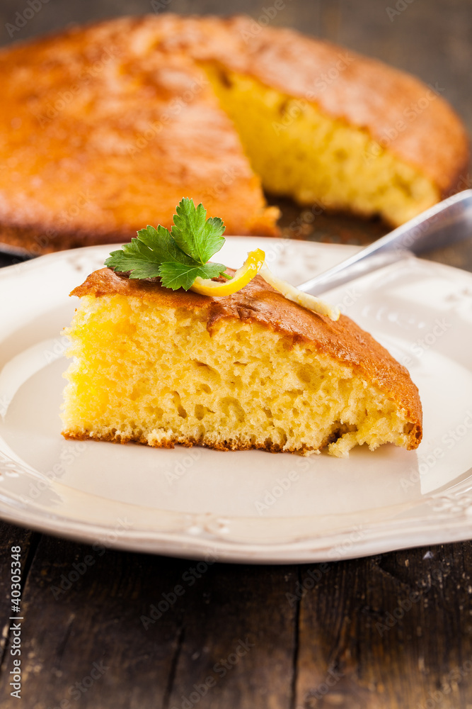Lemon Sponge Cake Lemon Sponge Cake
