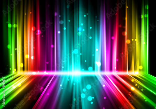 abstract lights Colorful background