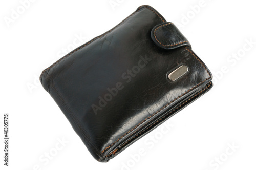 wallet leather isolated-2
