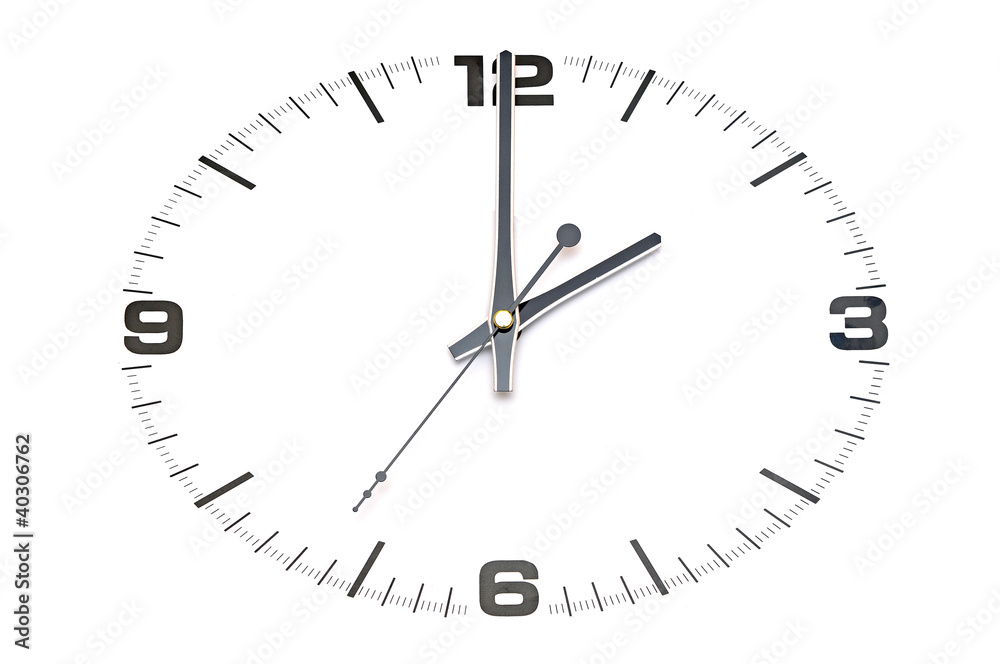 watch or clock isolated on white