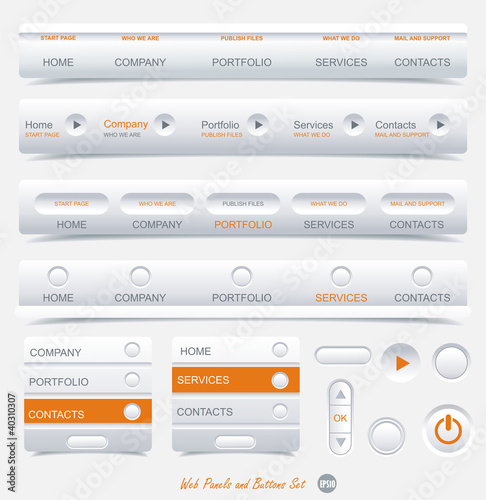 Web Design Frame Vector