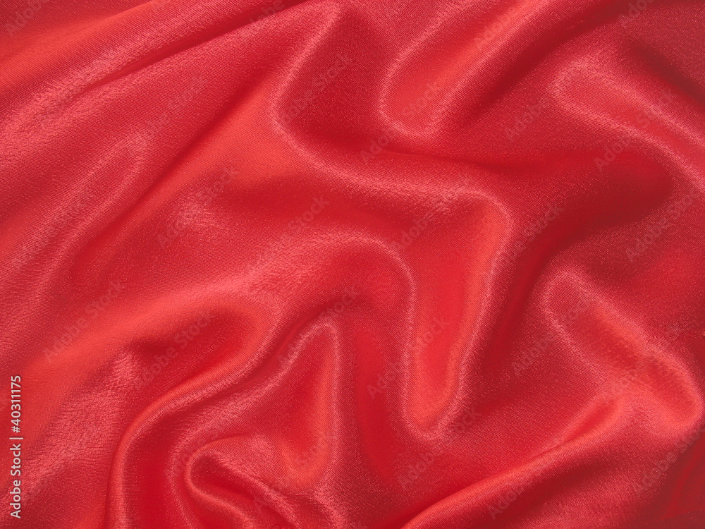 Red silk background