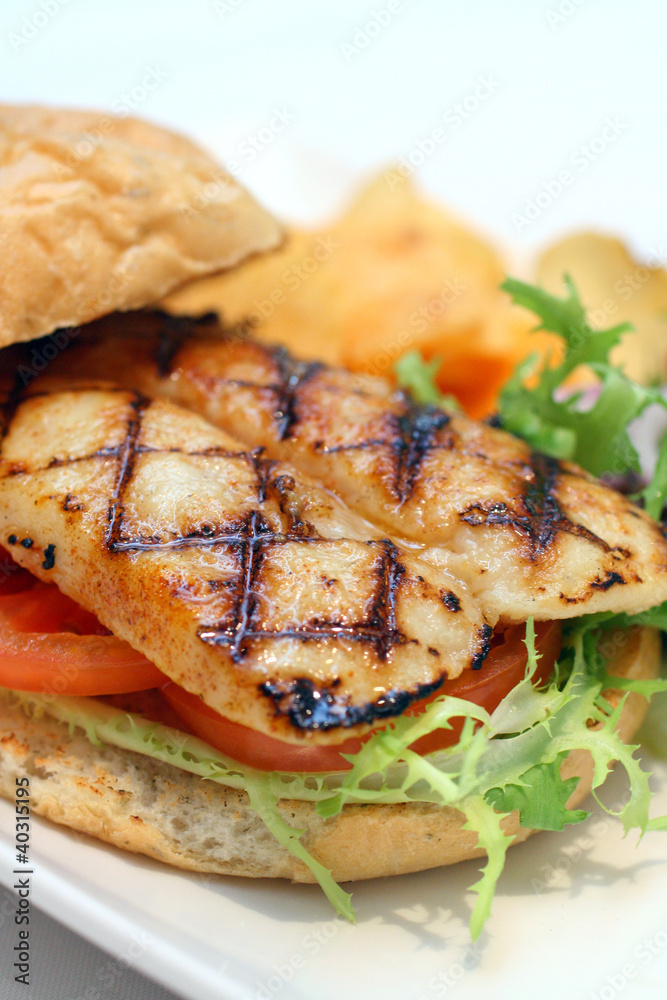 Burger - Fish Fillet Burger - Fish Fillet