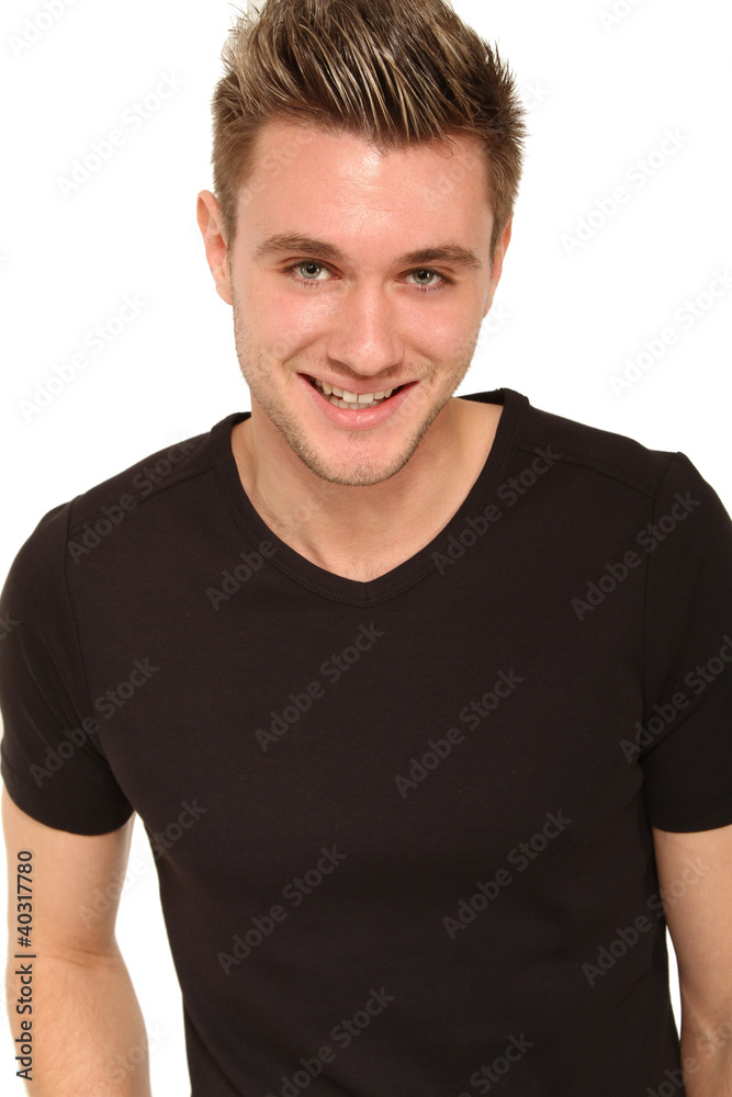 lächelnder Mann lächelnder Mann