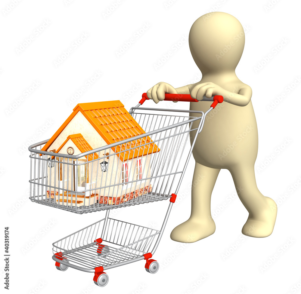 Puppet - buyer, bought the house Puppet - buyer, bought the house