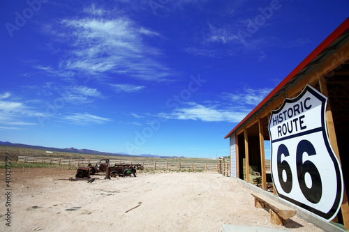 Historic rout 66 site, Arizona, USA