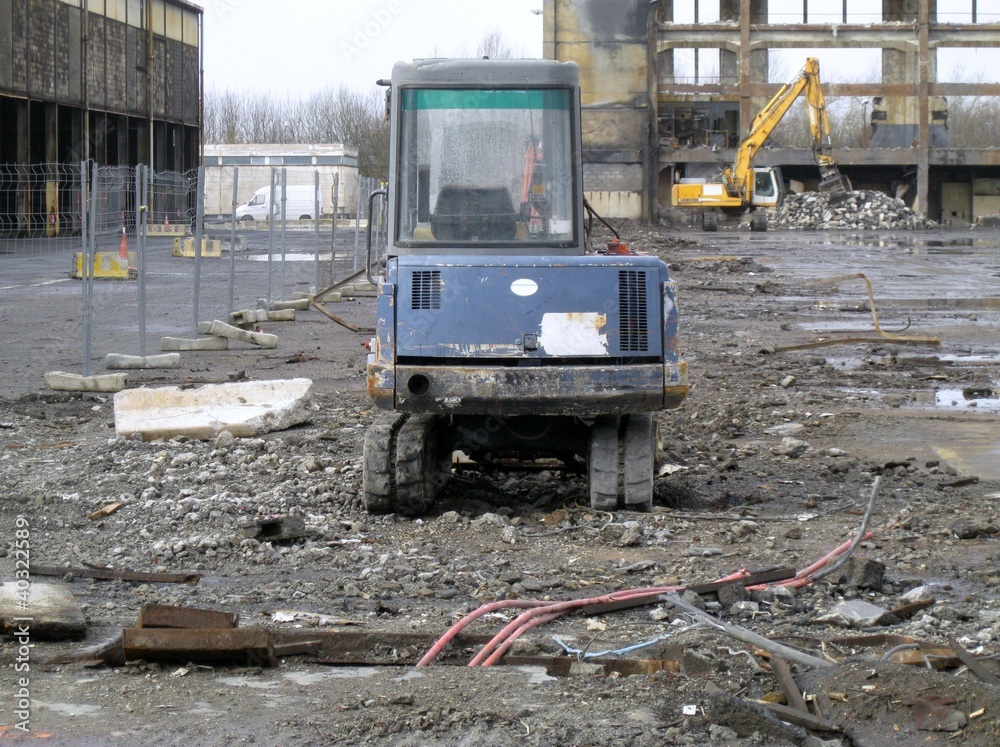Fototapeta premium Chantier