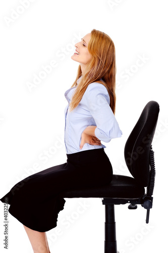 Back pain office chair