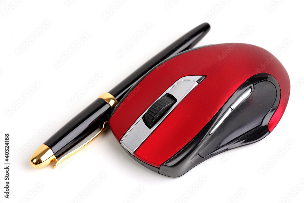 mouse and pen mouse and pen