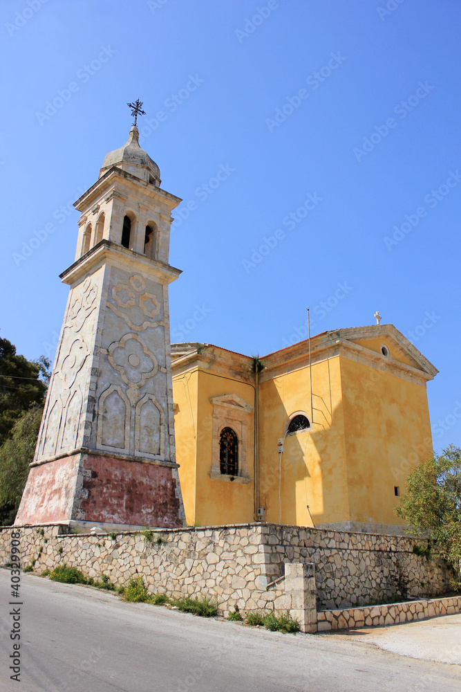 Agia Marina church, Zante island, Greece