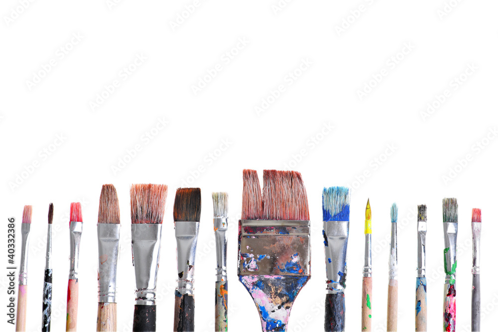 Obraz premium Dirty brushes