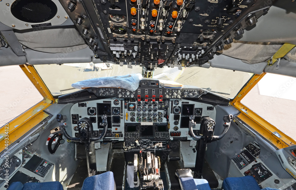 Air tanker cockpit Air tanker cockpit