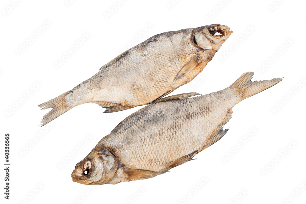 the dried fish