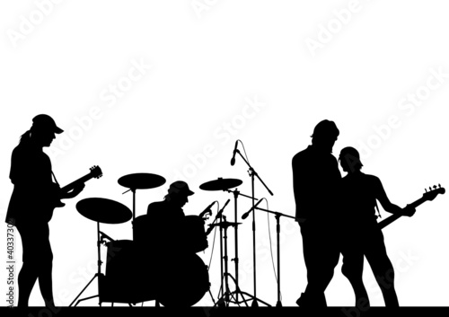 Rock musical band