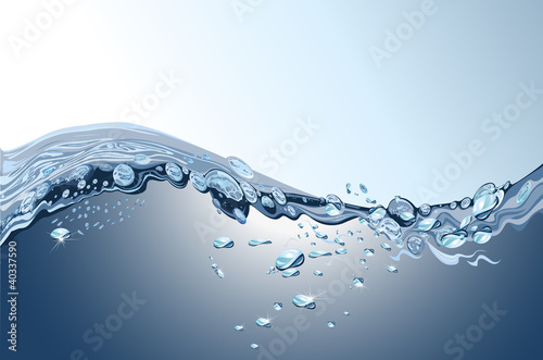 Water Waves With Bubbles