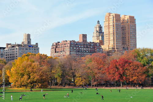 New York City Central Park at autumn © rabbit75_fot