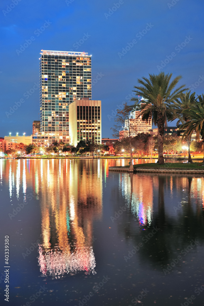 Fototapeta premium Orlando downtown architecture