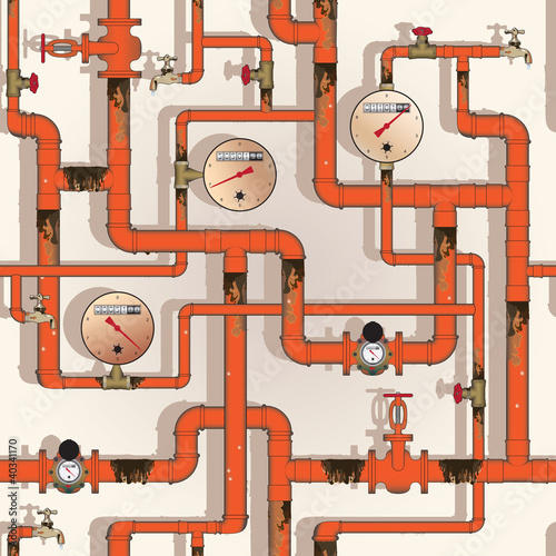 Rusty pipeline