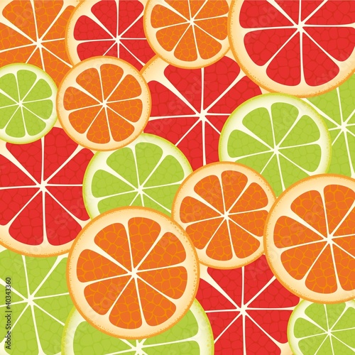 slices of citrus fruit