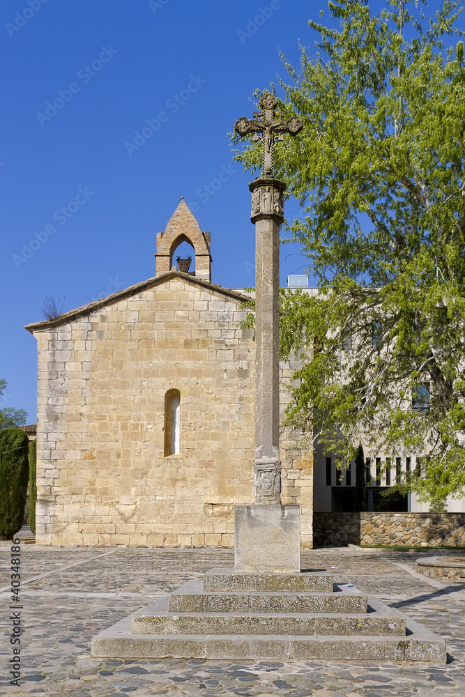 Monastery of Santa Maria de Poblet cross