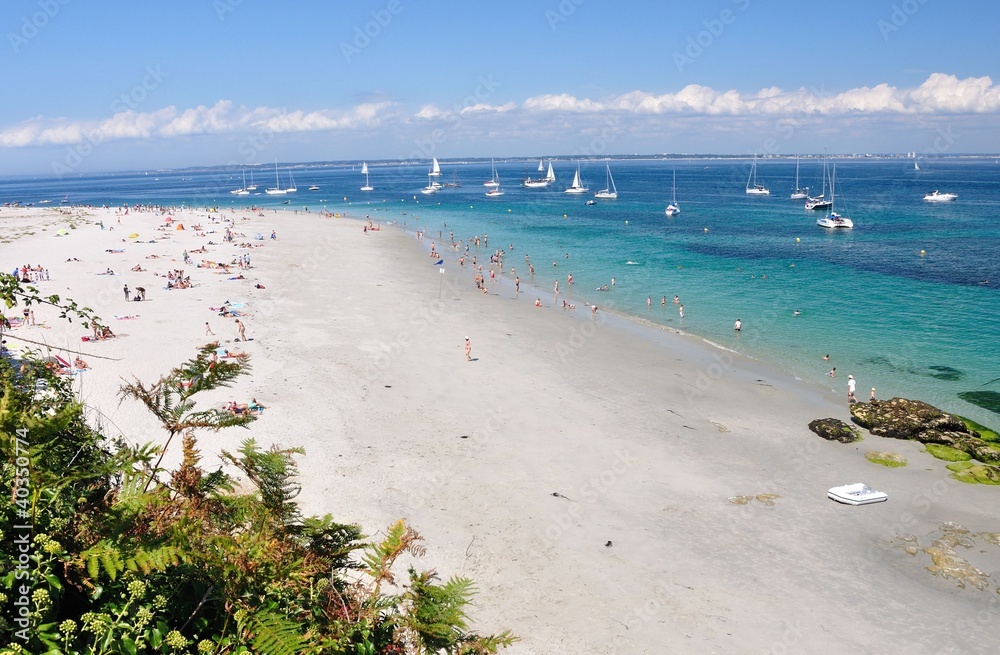 plage convexe, Groix 20