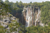 Croatia. Plitvice Lakes National Park. Waterfall Plitvice