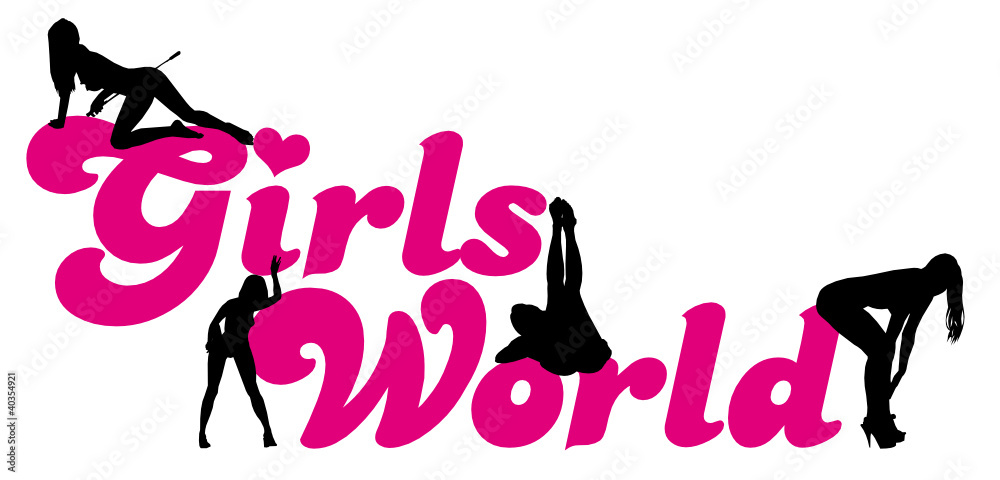 Obraz premium Girls World