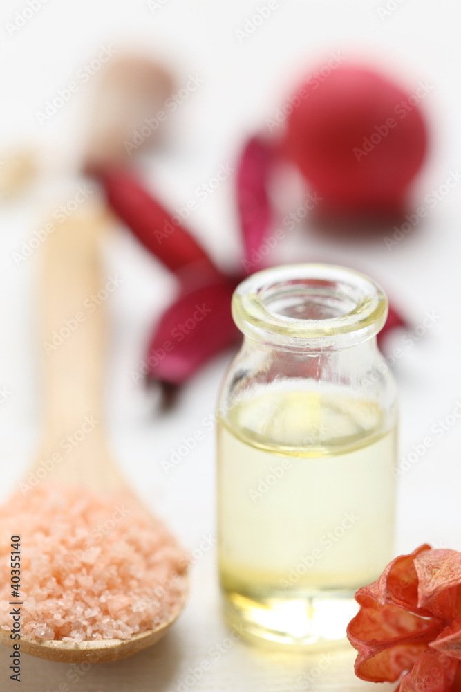 essential oil and bath salt essential oil and bath salt
