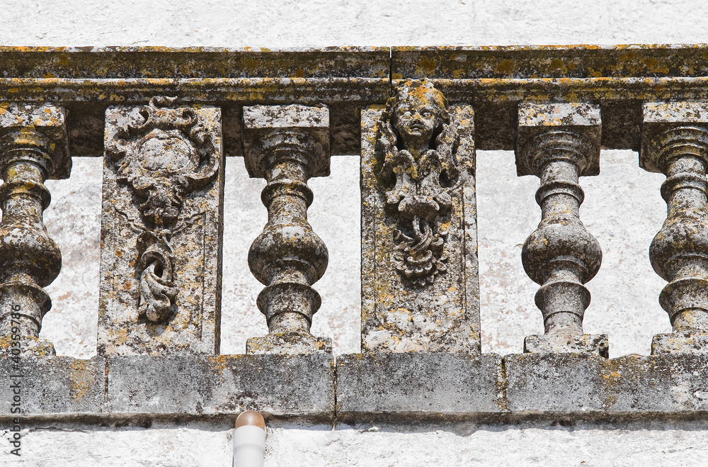 Fototapeta premium Amati palace. Cisternino. Puglia. Italy.