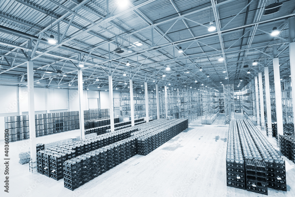 Large modern empty storehouse Large modern empty storehouse